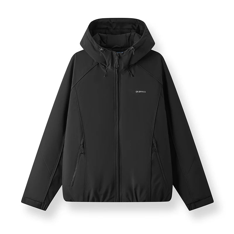 Semir Men Padded Jacket Water Repellent Windproof Shell Abrasion Resistant Raglan Sleeve 2026 Winter Everyday Style