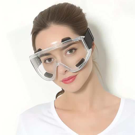 Goggles Splashproof Dustproof Windproof Sandproof Anti-fog Transparent Riding Skiing Sports Glasses Soldered Protective Goggles