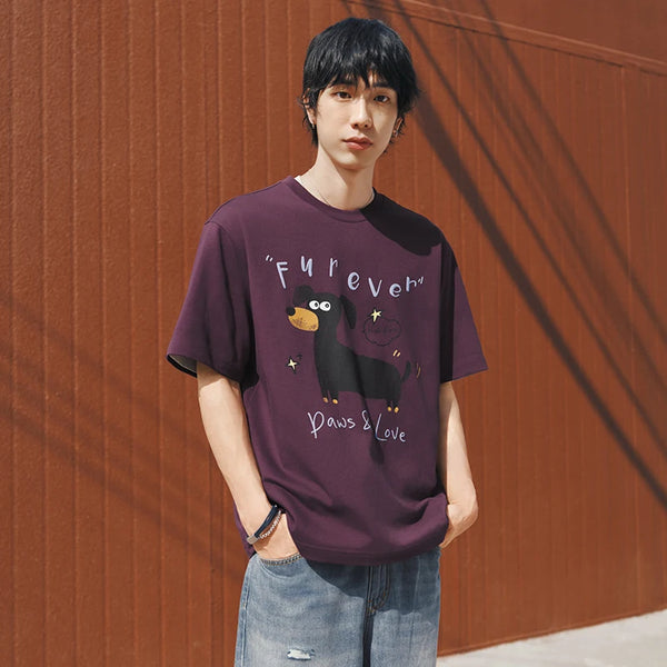 អាវយឺត Semir Unisex បោះពុម្ពលំនាំឆ្នាំ ២០២៦ កអាវរលុង រចនាប័ទ្មប្រចាំថ្ងៃ ទន់ មានផាសុកភាព