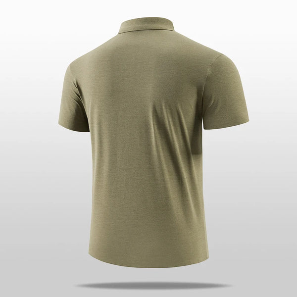 SBWL Fashion Outdoor Men's High-Quality Golf Shirts, Harajuku Casual Sports Short-Sleeved T-Shirts Tops