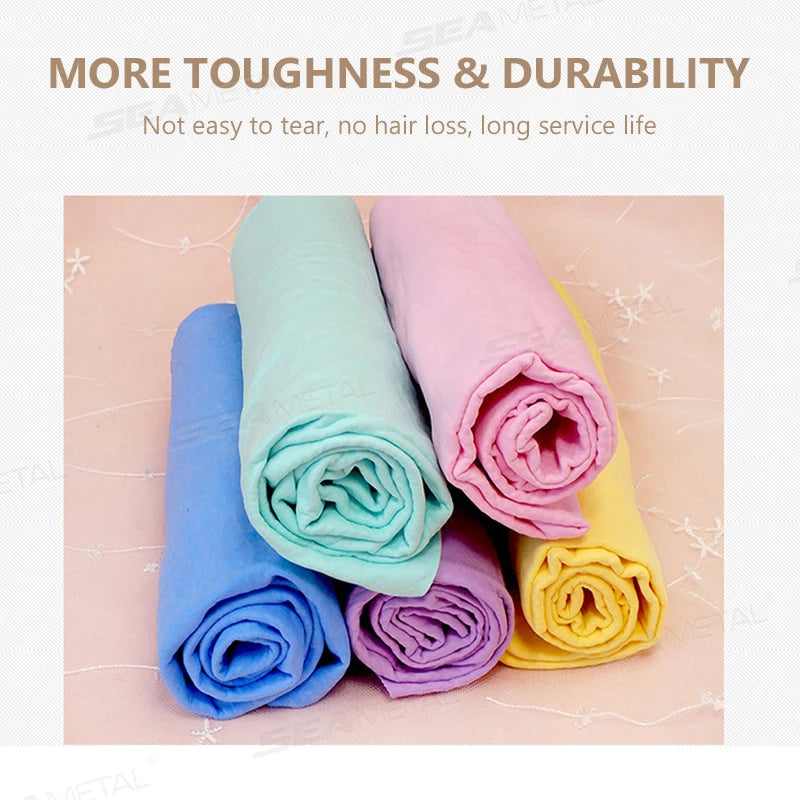 SEAMETAL PVA Car Wash Towel Soft Strong Absorbent Cleaner Auto Care Cleaning Cloth Hair Drying Deerskin Towels 43X32/61X43CM