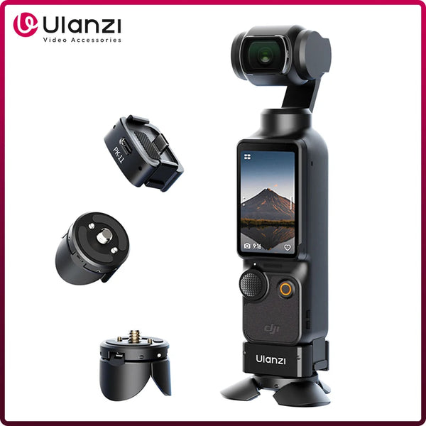 ជើងកាមេរ៉ា Ulanzi Pocket 3 Mini Tripod / ជើងកាមេរ៉ា Arri សម្រាប់ DJI Osmo Pocket 3