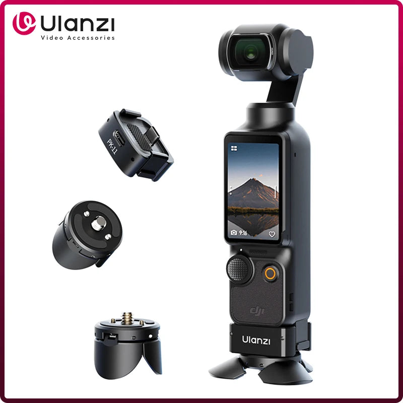 ជើងកាមេរ៉ា Ulanzi Pocket 3 Mini Tripod / ជើងកាមេរ៉ា Arri សម្រាប់ DJI Osmo Pocket 3