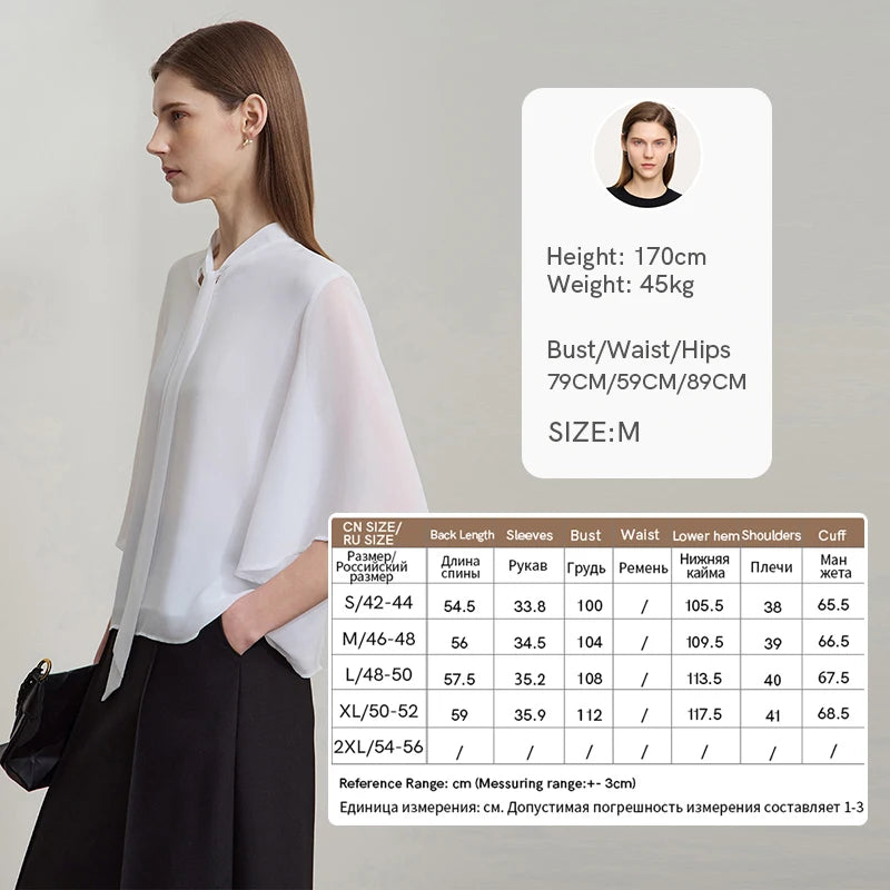 អាវ Amii កអាវបែប Minimalism សម្រាប់ស្ត្រី ឆ្នាំ២០២៦ រដូវក្តៅ ដៃអាវវែង រលុង ឆើតឆាយ ងាយស្រួលធ្វើដំណើរ លេខ ១២៥២២០៨៧