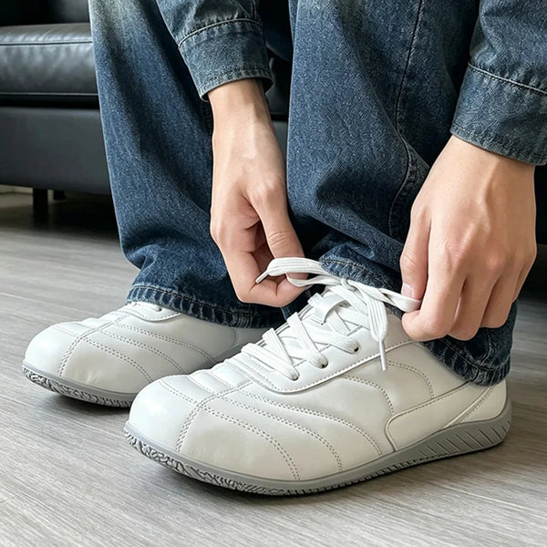 Men women's retro light casual shoes four season breathable soft-sole comfort couple versatile outdoor walking sports board shoe