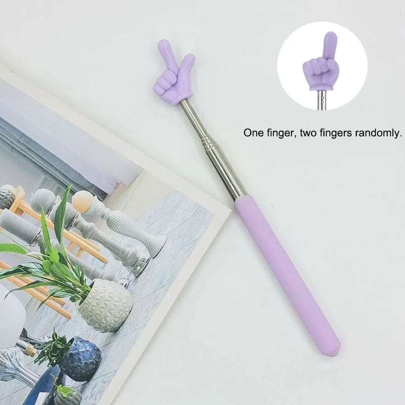 Telescopic Reading Stick Reading Finger Telescopic Point Reading Stick Point Reading Tool Whip Command Stick Teaching Stick