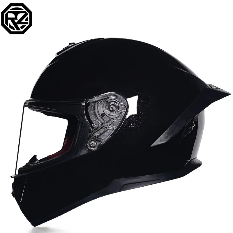 ORZ electric motorcycle yohe men's and women's four seasons summer personality locomotive big tail helmet