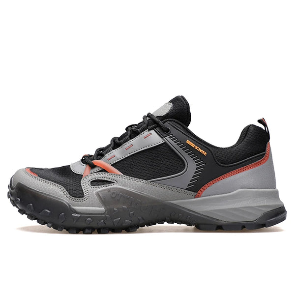 HUMTTO Summer Men's Sneakers Breathable Trail Shoes for Men Luxury Designer Sports Hiking Boots Man Outdoor Trekking Sneaker