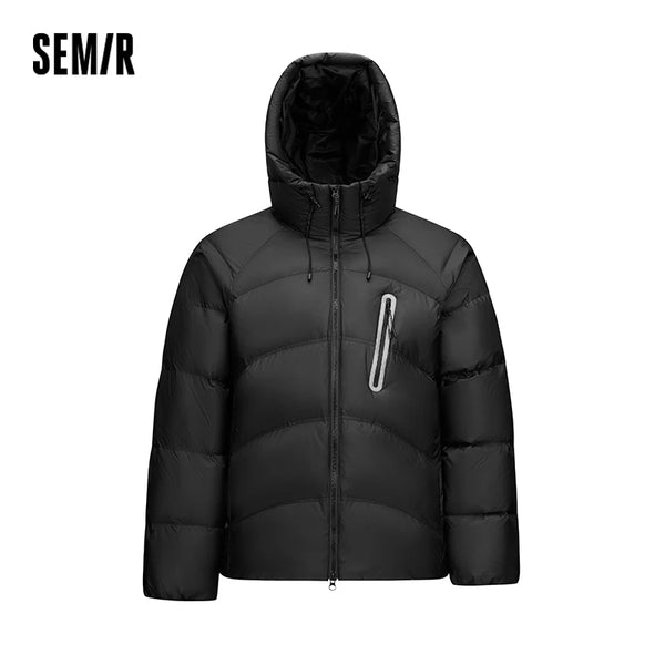 អាវក្រៅបុរស Semir ស្រាល ការពារទឹកជ្រាប មានក្រណាត់ ការពារខ្យល់ រដូវរងា ម៉ូដទាន់សម័យសម្រាប់គូស្នេហ៍ 2026