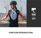 ROCKBROS ROAD TO SKY Summer Cycling Bib Pants Women Bicycle Clothes Strap Pants Quick Drying Breathable Bike Trousers Pants