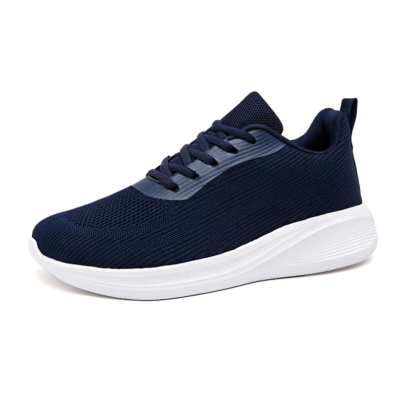 Unisex Running Shoes 2025 New Mesh Luxury Design Four Seasons Lightweight Cosy Daily Casual Couple Sneakers for Mens Women