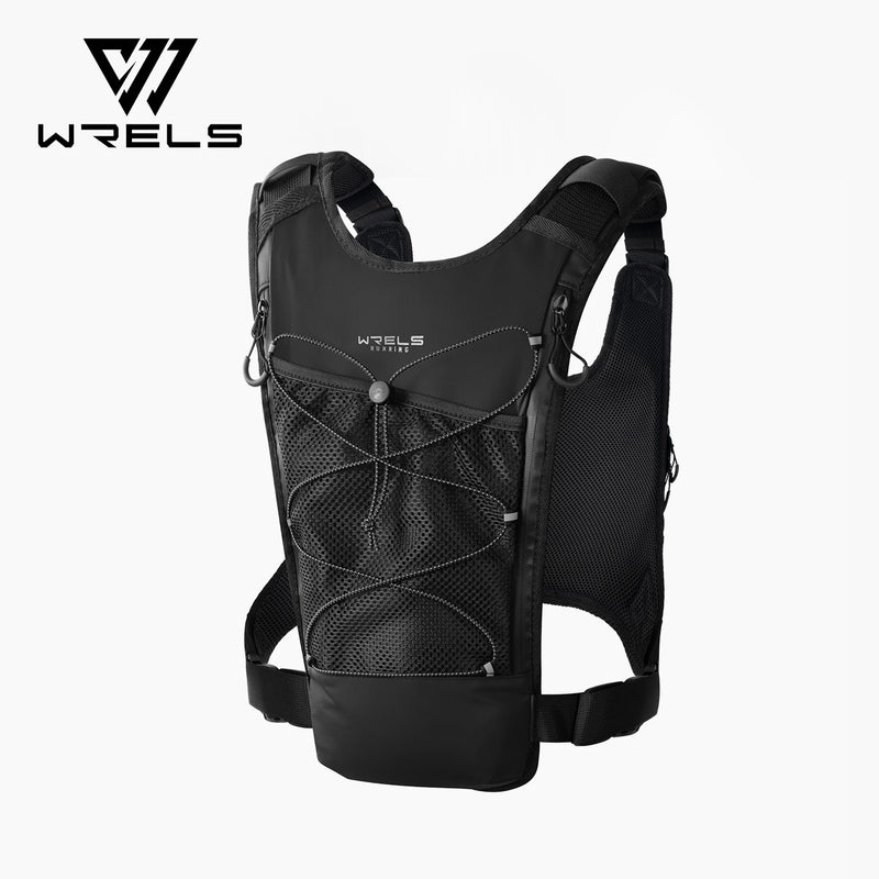 WRELS Hydration Backpack Water Resistant Breathable Lightweight Hydration Vest Trail Running Hiking Cycling Marathon Vest