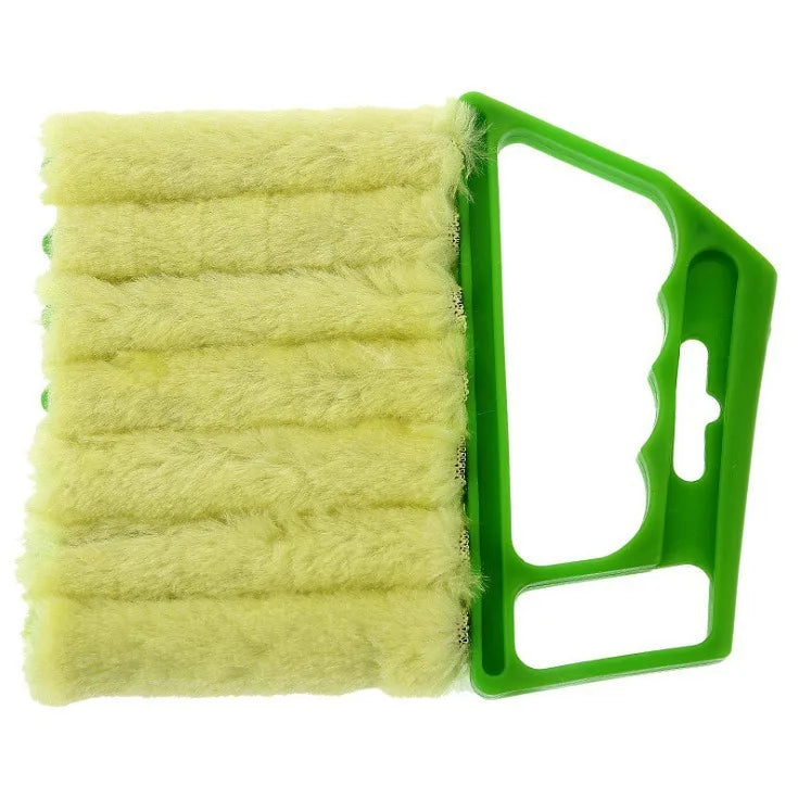 1pc Blind Cleaner Kit,Microfiber Reusable Washable Household Tool,for Vents Windows Curtains,with Crevice Brush,cleaning brush