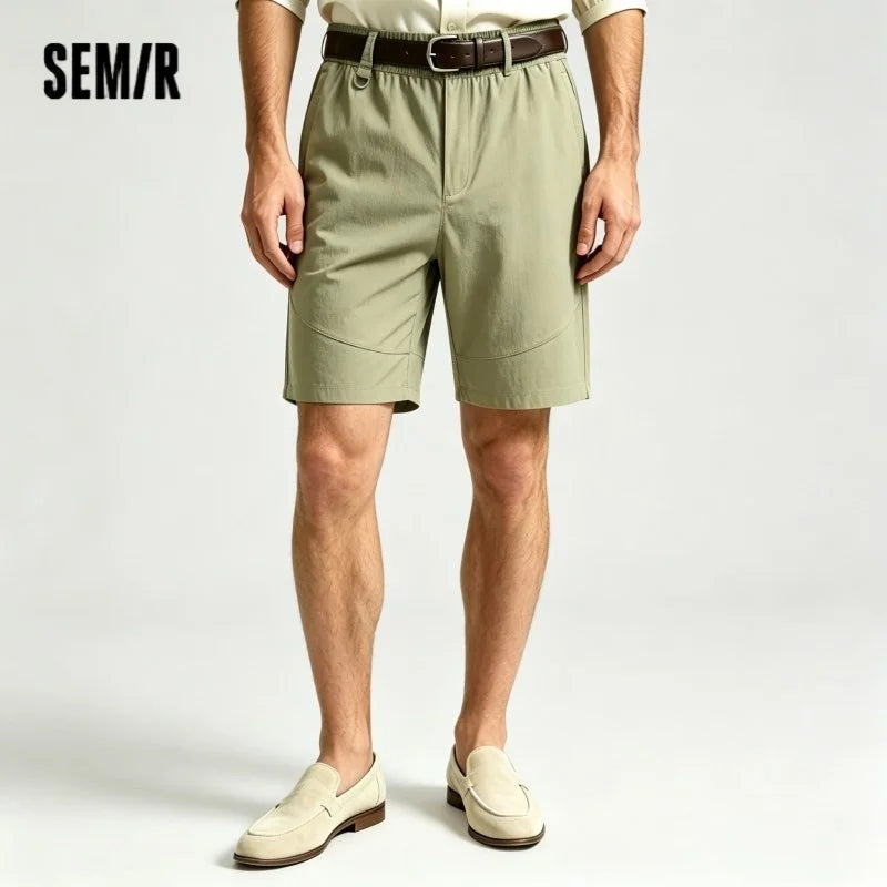 Semir Mens Shorts 2026 Cool Feeling Quick Dry Outdoor Beach Style Casual Daily Wear Soft