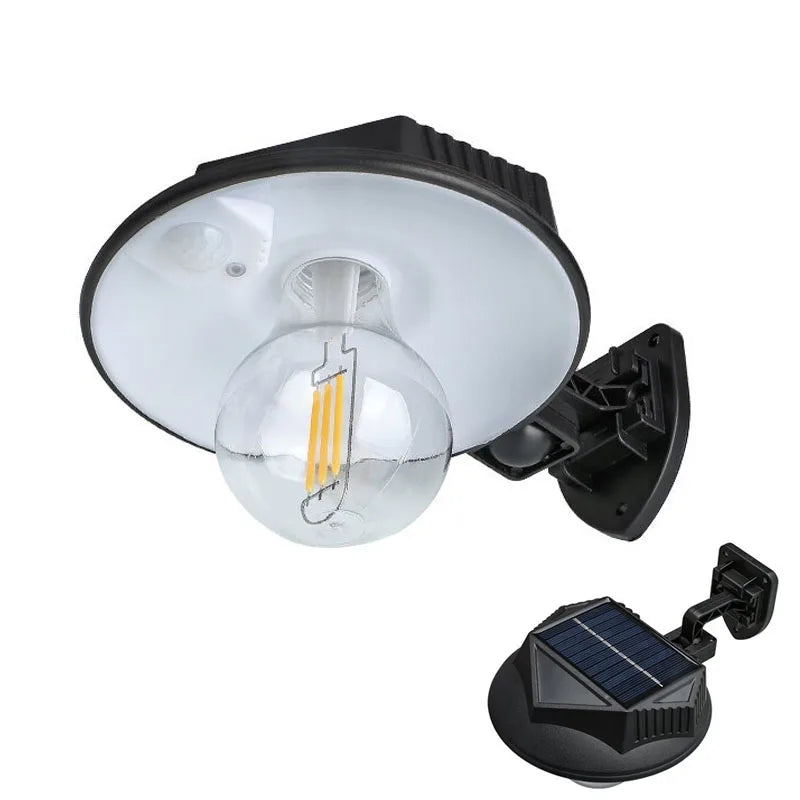Solar Lights for Outside 4Modes Split Motion Sensor Outdoor Lights Outdoor Waterproof IP65 Solar Lights for Yard Patio Garden