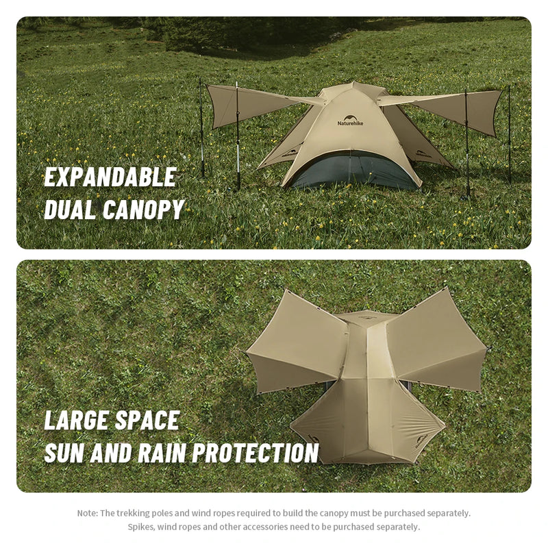 Naturehike Star River UL Tent 2 Persons Ultralight Portable Waterproof Camping Tent 15D Outdoor Hiking Fishing Backpacking Tent