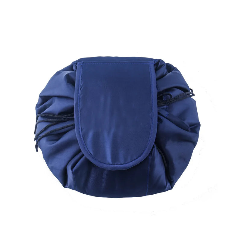 1pc Women Drawstring Cosmetic Bag Travel Storage Makeup Bag Portable Waterproof Toiletry Case,Washing Bag Makeup Pouch Bags