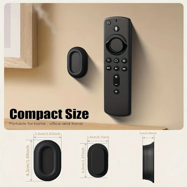 Wall Mount Magnetic Remote Control Holder Self Adhesive,for TV Backside As Well ,Air Conditioner Remote Controls,Utility Hooks ﻿