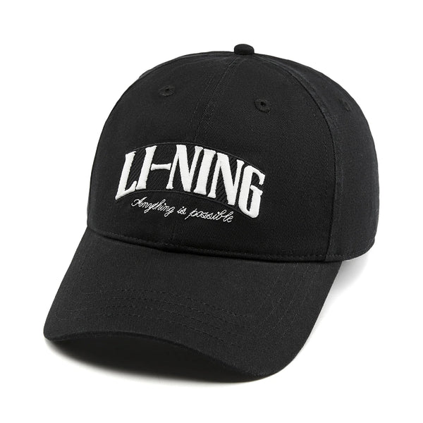 មួកបេស្បល Li-Ning សម្រាប់បុរស និងស្ត្រី ទំហំ 56-60 សង់ទីម៉ែត្រ កប្បាស 100% ដែលអាចដកដង្ហើមបាន មួកទាន់សម័យសម្រាប់លំហែកាយ AMYW127