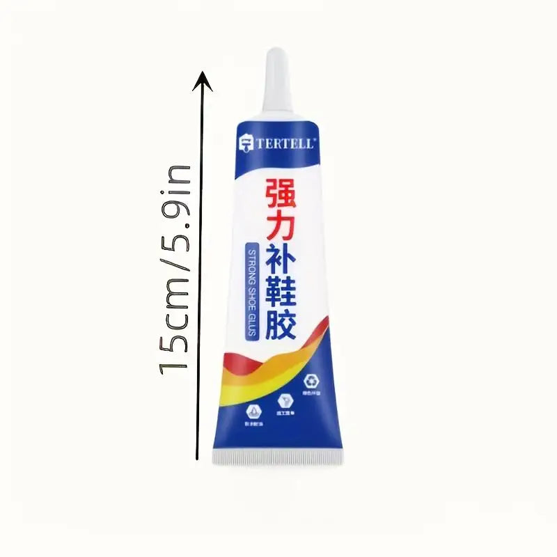 កាវជួសជុលស្បែកជើងអាជីព (60ml) | កាវស្អិតយឺតមាំសម្រាប់ស្បែកជើងកីឡា ស្បែកសិប្បនិម្មិត និងគ្រឿងបន្លាស់