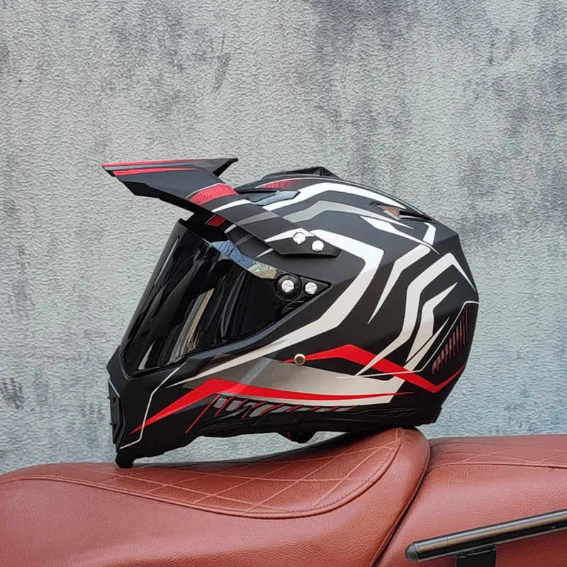 Off road motorcycle helmet, forest speed drop DH helmet, full coverage road rally helmet, suitable for all seasons