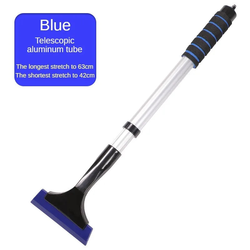 SEAMETAL Car Telescopic Ice Scraper Auto Windows Defroster Snow Shovel Extendable Snow Removal Tool for Winter Car Accessories