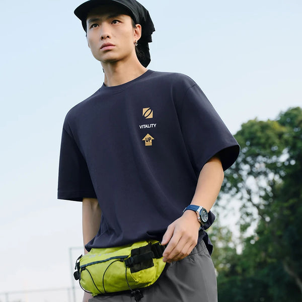 អាវយឺតបុរស Semir ឆ្នាំ ២០២៦ ប៉ាក់ដោយកប្បាសសុទ្ធ បោះពុម្ពលេខ ស្ទីលកីឡាស្រាល ម៉ូដធម្មតា ទន់