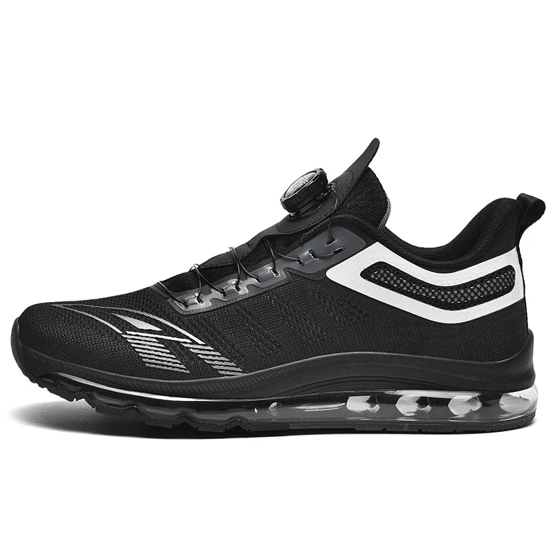 Men Sports Shoes Mesh Breathable Lightweight Cushioning Outdoor Casual Shoes New Soft Sole Rebound Summer Sports Tennis Shoes
