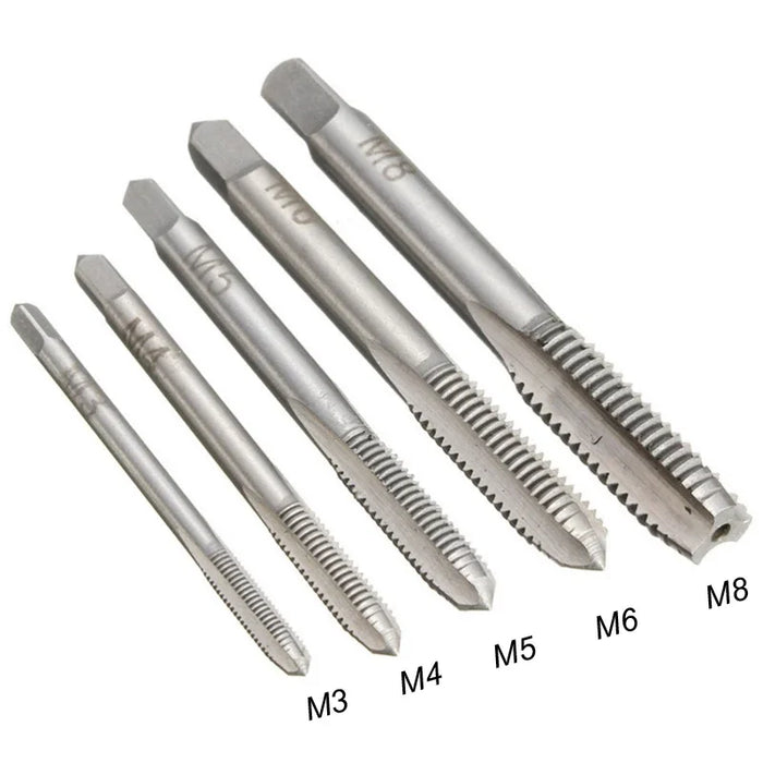Adjustable T-Handle Ratchet Tap Holder Wrench, Machine Screw Thread Metric , Bothway Hand Screw Tap Set Manual Tapping Tool Kit