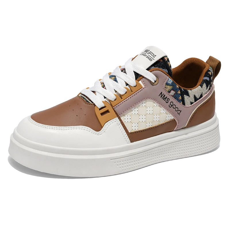 Men's casual shoes four seasons new breathable soft-sole non-slip comfort outdoor flat walking shoes students sports board shoes