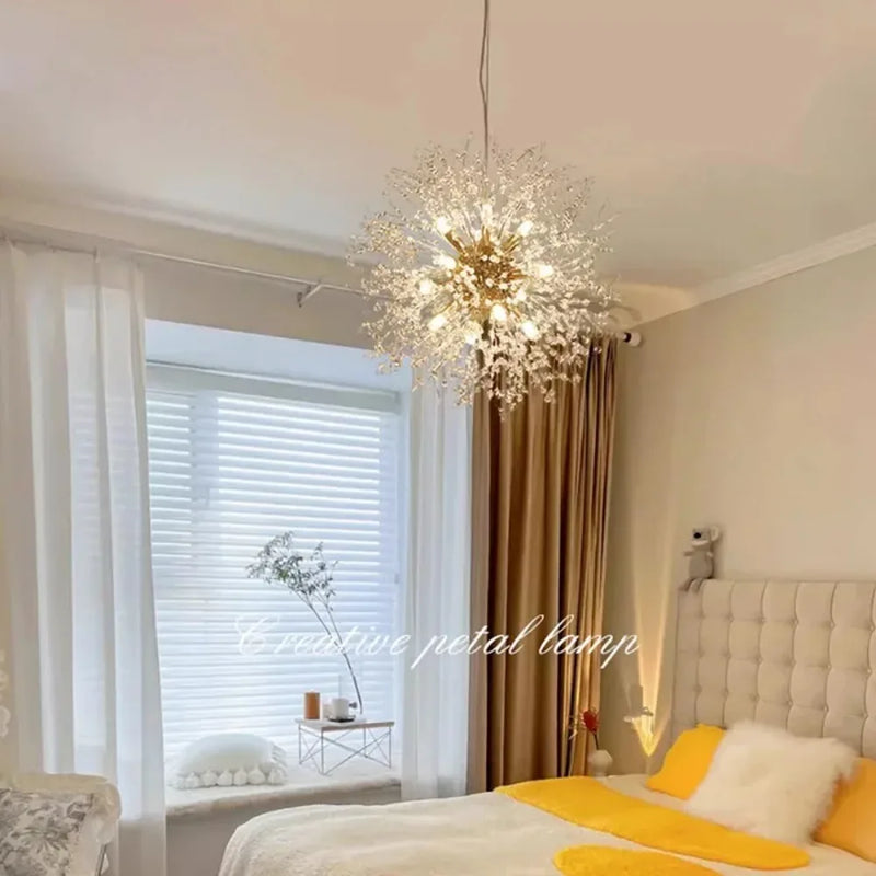 Modern Dandelion LED Lighting chandelier Light Living Room Dining Room Bedroom Hanging Light Indoor Decorative Lighting Fixture