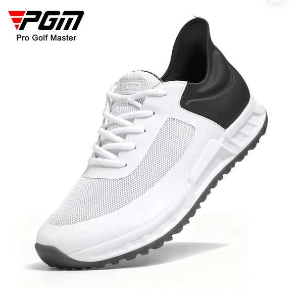 PGM Men Golf Shoes Mesh Breathable Anti slip Cushioned Rebound Sports Shoes Sneakers XZ443