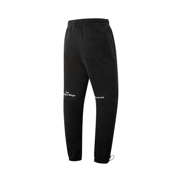 ខោជើងវែងបុរស Li-Ning Wade ក្តៅសម្រាប់រដូវរងា ធ្វើពីក្រណាត់រោមចៀម 74% កប្បាស 26% ប៉ូលីអេស្ទ័រ ខោជើងវែងមានផាសុកភាព AKLV785