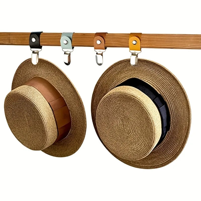 2pcs Metal Hat Clip Travel Accessories,Hat Holder For Handbag Backpack Luggage,Hat Keeper Clip For Travel Outdoor Camping Hiking