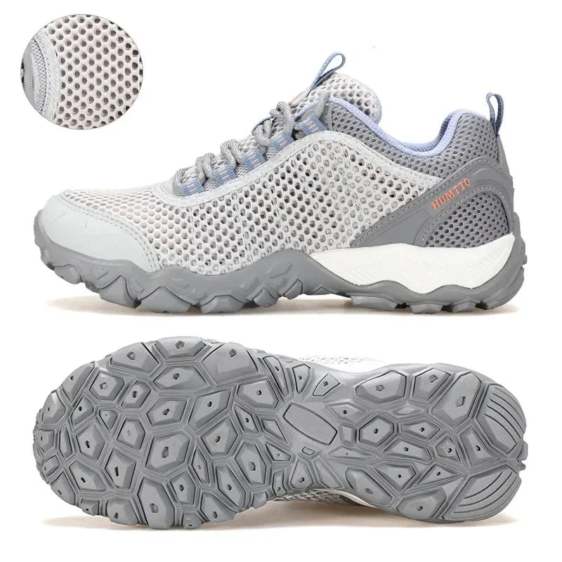 HUMTTO Winter Anti-slip Women's Sports Shoes Hiking Shoes Outdoor Boots for Women Luxury Designer Sneakers Woman Treeking Boots