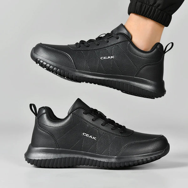 Hotel Chef Shoes Four Seasons Non-Slip Waterproof Oil-Proof Kitchen Work Shoes Light Breathable Outdoor Men's Walking Sneakers