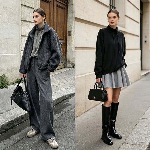 អាវយឺតដៃវែង Amii Turtleneck សម្រាប់នារី រលុង សម ពាក់បានច្រើន ពាក់បានទាំងមុខ និងខ្លួន ពាក់ធម្មតា ពាក់បានទាំងមុខ និងខ្លួន 12623039
