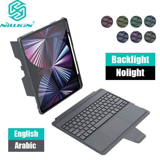 Nillkin Magic Keyboard for iPad Pro 11 12 9 12.9 Air 4 Air 5 for iPad 10th Generation Pro 12 9 6th 5th 4th 3rd Gen Cover Case