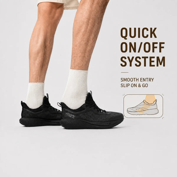ស្បែកជើងបុរស Li-Ning SOFT GO 3 របៀបរស់នៅ COMFOAM ឆ្លុះបញ្ចាំង ស្បែកជើងដើរលេង ស្បែកជើងប៉ាតាទាន់សម័យ LiNing AGLW001