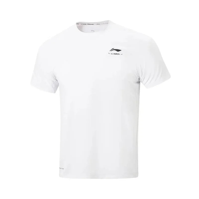 អាវយឺតហាត់ប្រាណបុរស Li-Ning LN ស្ងួតលឿន កមូល សមល្មម មានខ្យល់ចេញចូលបានល្អ អាវយឺតហាត់ប្រាណ LiNing Sport ATSW485