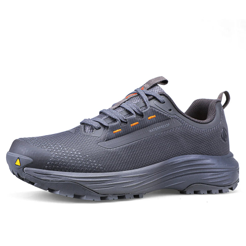 HUMTTO Outdoor Hiking Shoes Men's Breathable Non-slip Mountain Trail Running Sneaker for Man Wear-resistant Trekking Shoes Men