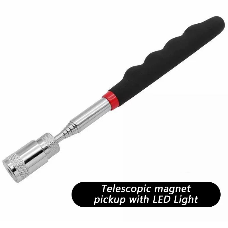 SEAMETAL Telescopic Magnetic Magnet Pen Picker Mini Portable Extendable Pickup Rod Stick for Picking Up Nut Bolt Hand Tools