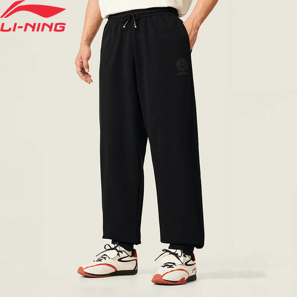 ខោកីឡាបុរស Li-Ning SORONA រលុង ចង្កេះអាចលៃតម្រូវបាន មានផាសុកភាព ខោស្វិត LiNing AKLV371
