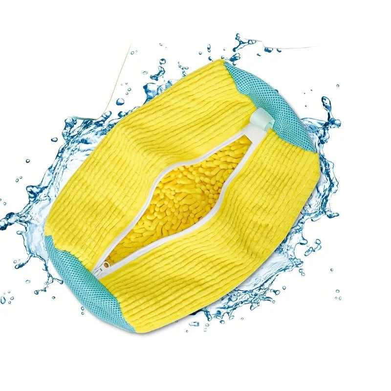 1pc Sneaker Washing Machine Bag, Shoe Washing Bag for Most Shoe Types, Laundry Bags, Used for Washing Machines and Dryers