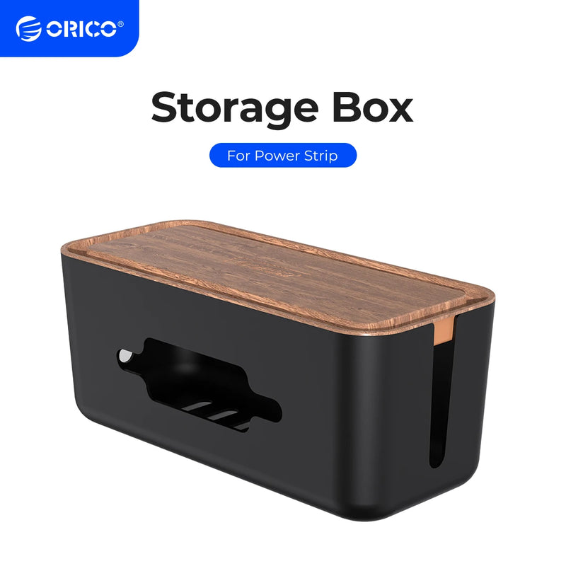 ORICO Power Strip Storage Box Electric Plug Organizer For Sockets Desktop Organization Sockets Protector