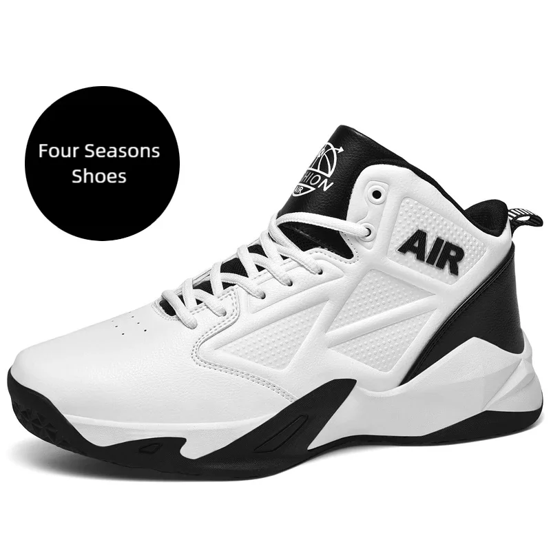 Parent-child basketball shoes four season plus size sports casual shoes men's outdoor running classic sneakers speed racing shoe
