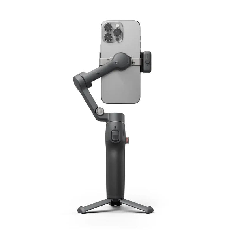 DJI Osmo Mobile 8 Flagship Intelligent Tracking Phone Gimbal Native Tracking With Integrated Audio & Lighting Capabilities