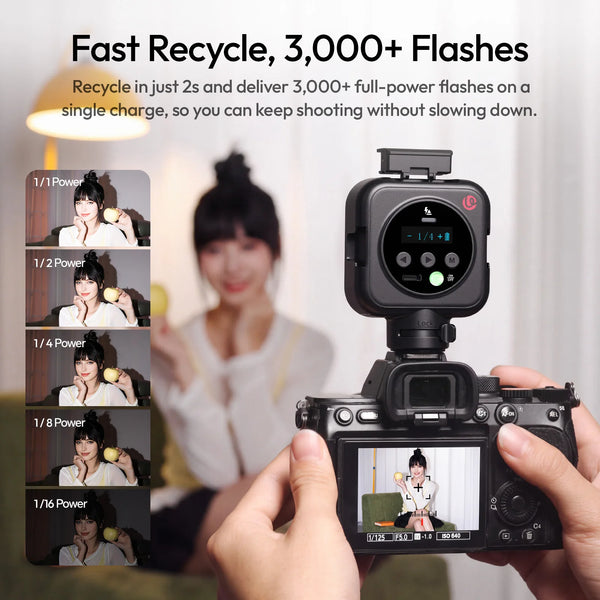 ភ្លើងវីដេអូ Ulanzi F8 ចល័ត RGB ពន្លឺកាមេរ៉ា GN8 2500-6500K បំពេញពន្លឺសម្រាប់ Canon សម្រាប់ Sony សម្រាប់ Nikon សម្រាប់ Fuji Vlog Photography