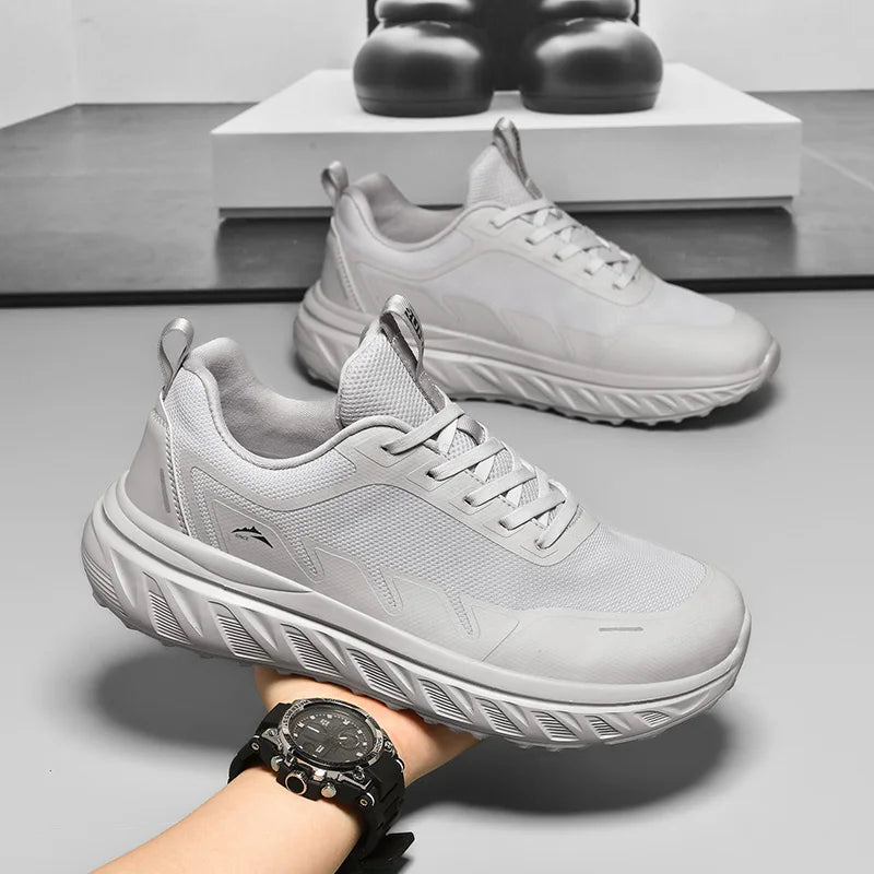 Mens Running Shoes Autumn New Breathable Mesh Fashion Casual Sneakers Outdoor Lightweight Snug Tennis Training Shoes