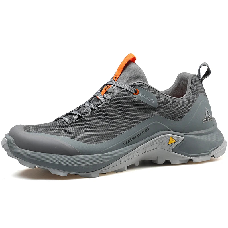 HUMTTO Shoes for Men Winter Climbing Shoes Outdoor High Quality Designer Walking Man Sneakers Non-slip Leather Mens Hiking Boots